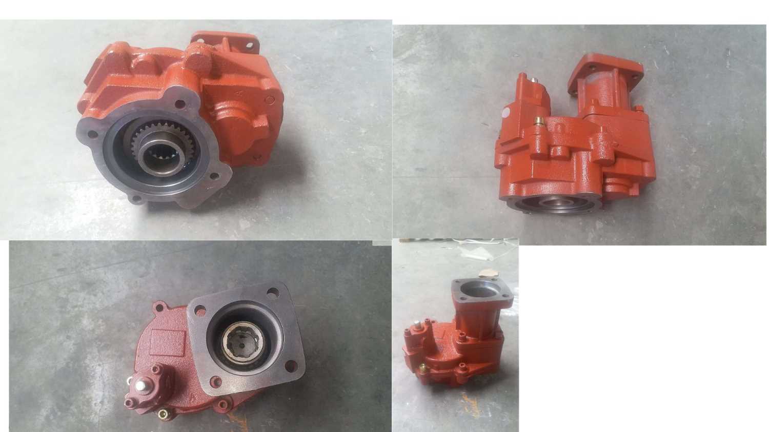 Коробка отбора мощности QH50 выход под насос HYVA (8 шлицов) КПП FULLER