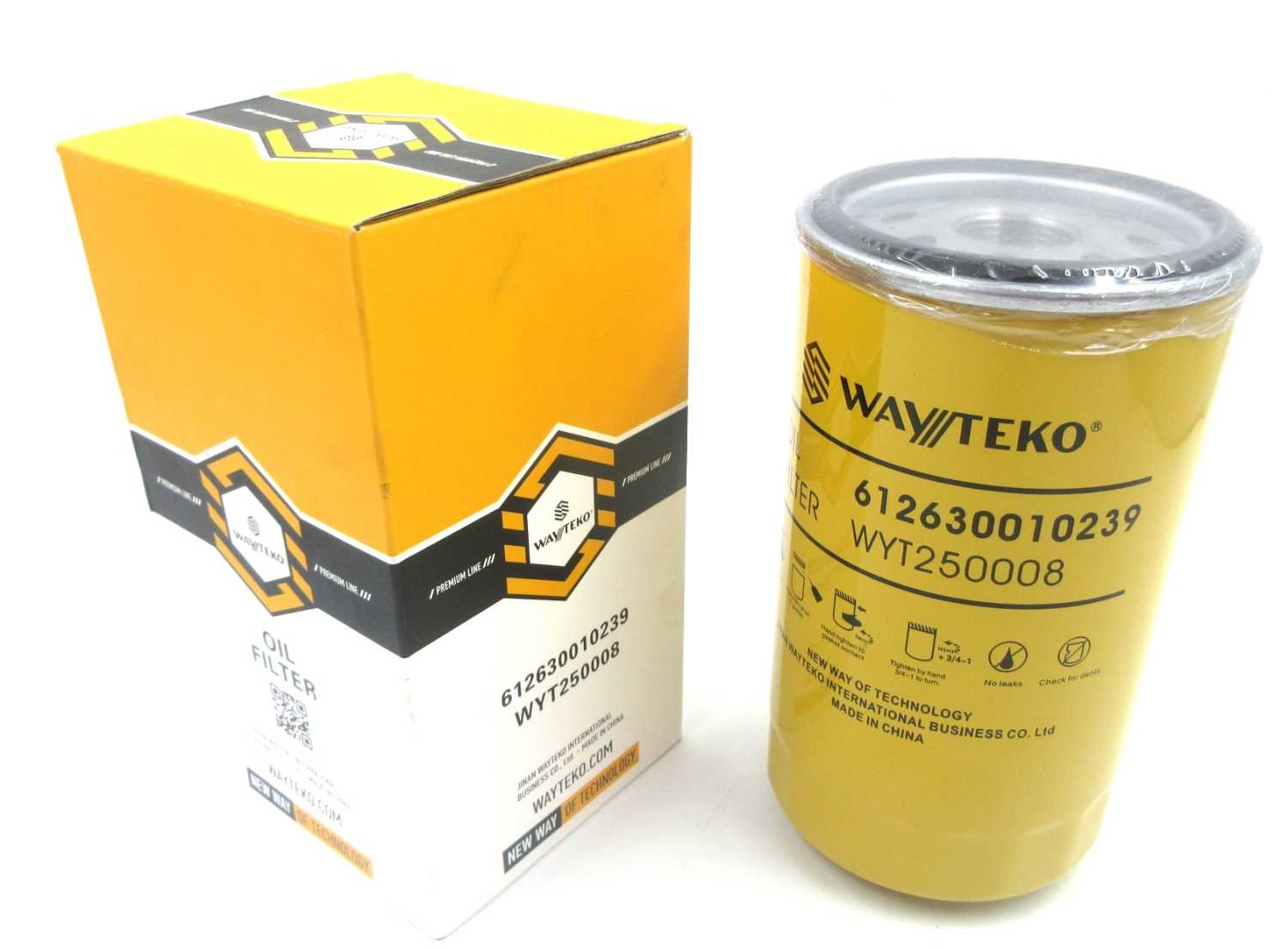 Фильтр масляный WP12, WP13 X3000,X5000,X6000 WAYTEKO PREMIUM
