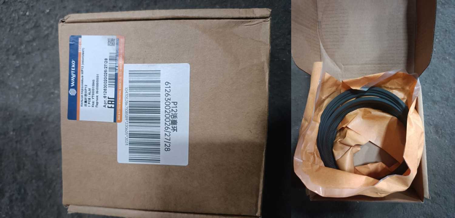 Piston rings WP12 (set)